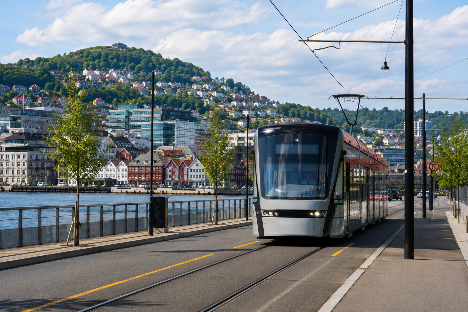 Tramwaj w Bergen – komunikacja publiczna w Norwegii
